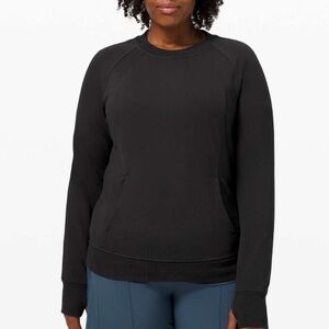lululemon athletica Black Crewneck Sweater